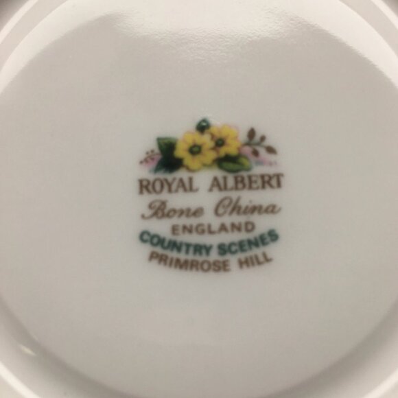 Royal Albert country scene Primerose hill cup saucer tea bone china England - Picture 6 of 7